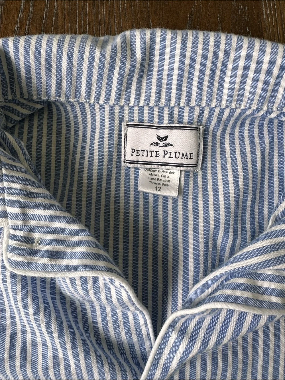 Petite Plume pajama lot size 12